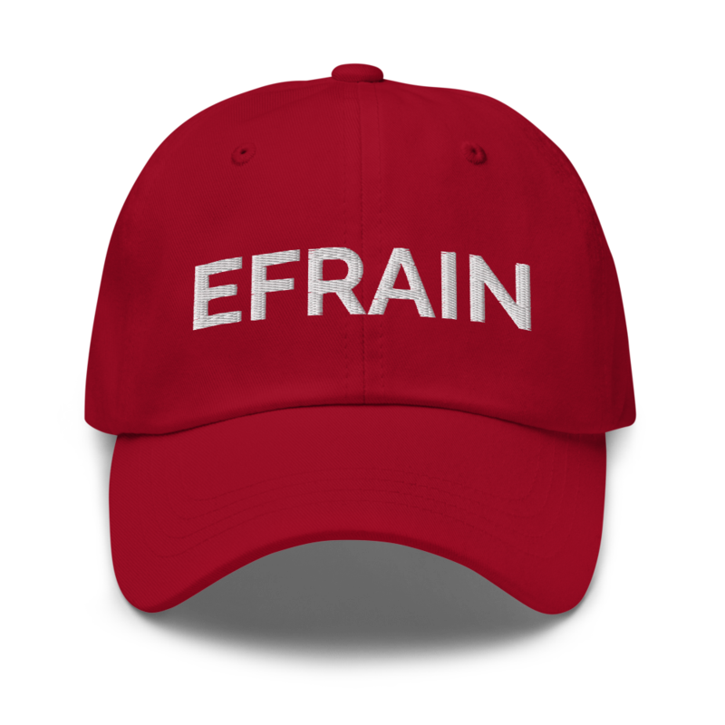 Efrain Hat - Cranberry