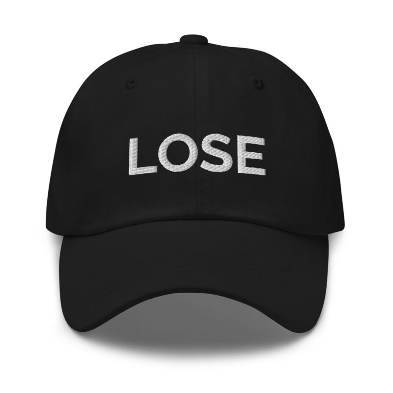 Lose Hat - Black