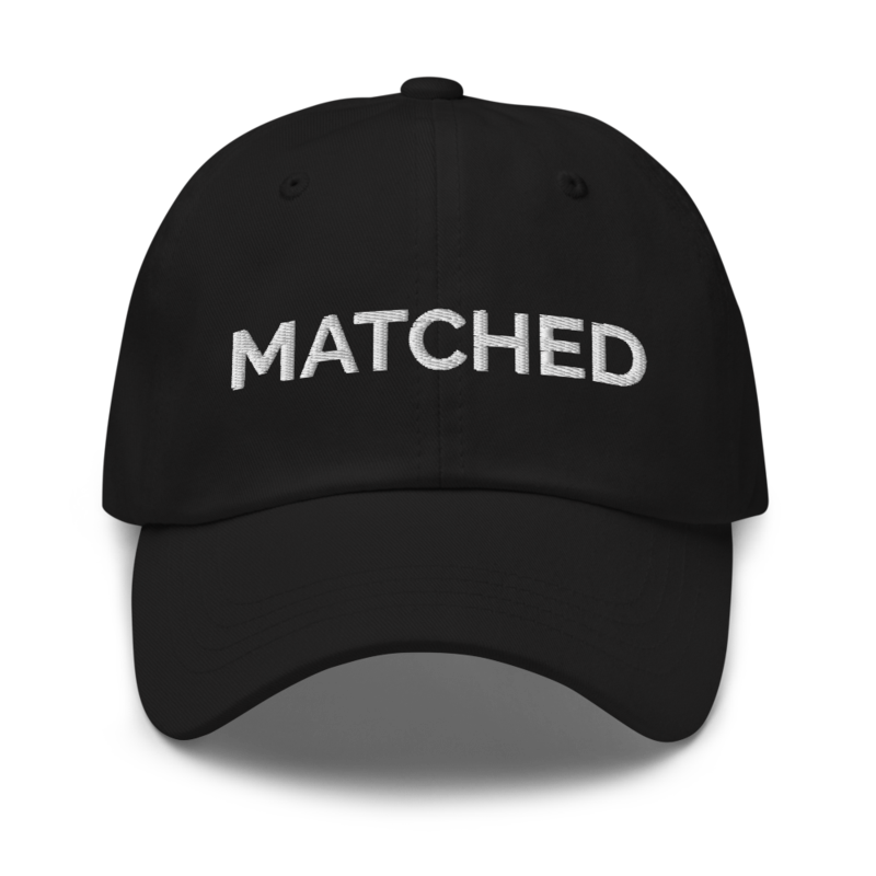 Matched Hat - Black