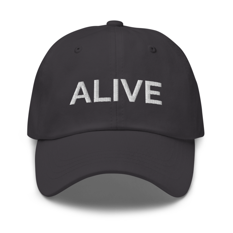 Alive Hat - Dark Grey