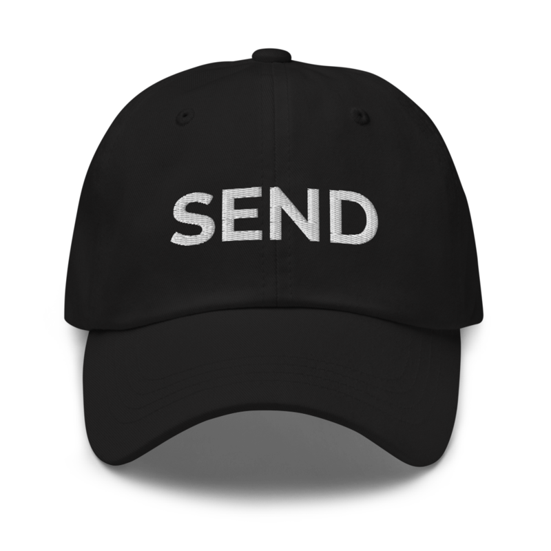 Send Hat - Black