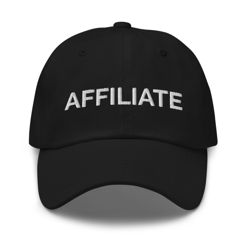 Affiliate Hat - Black