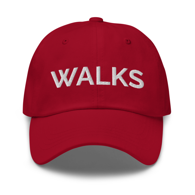 Walks Hat - Cranberry