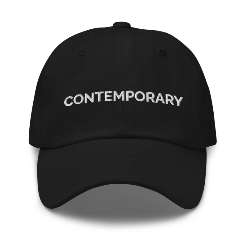 Contemporary Hat - Black