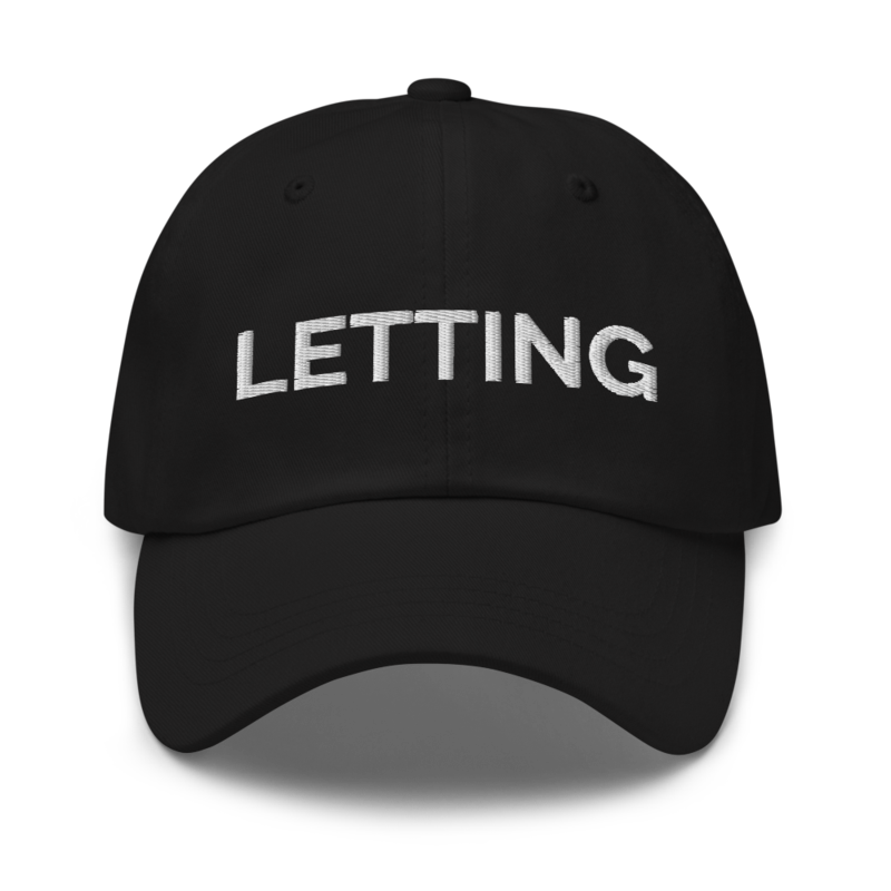 Letting Hat - Black