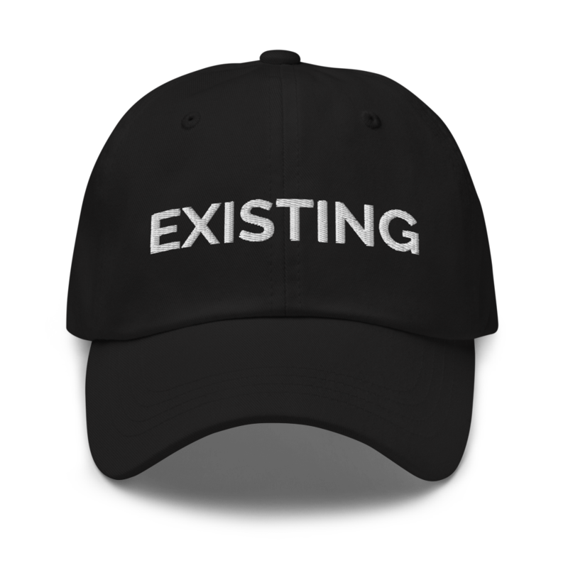 Existing Hat - Black