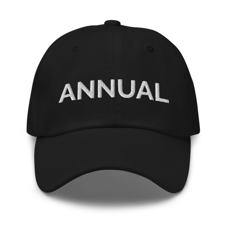 Annual Hat - Black