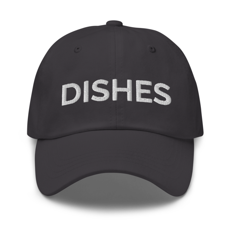 Dishes Hat - Dark Grey