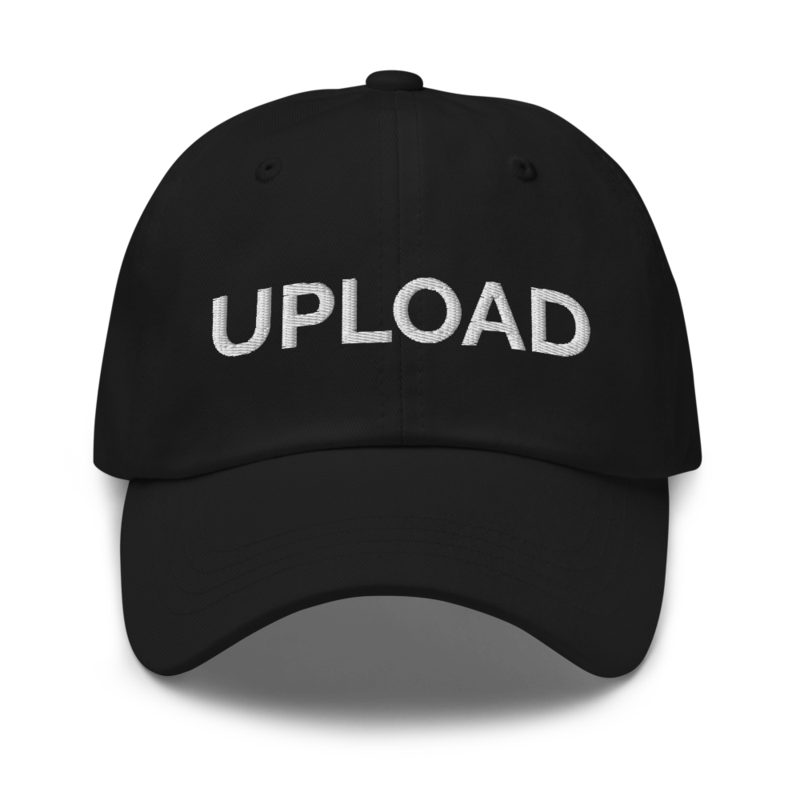Upload Hat - Black