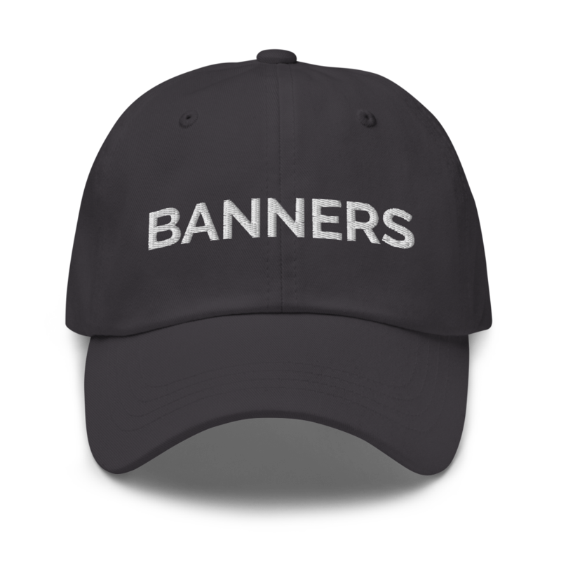 Banners Hat - Dark Grey