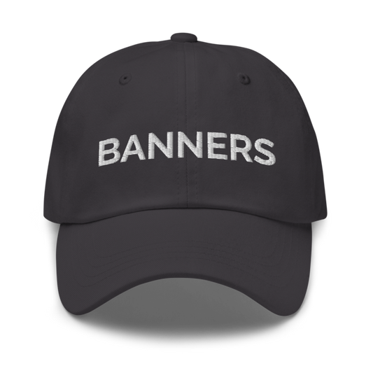 Banners Hat - Dark Grey