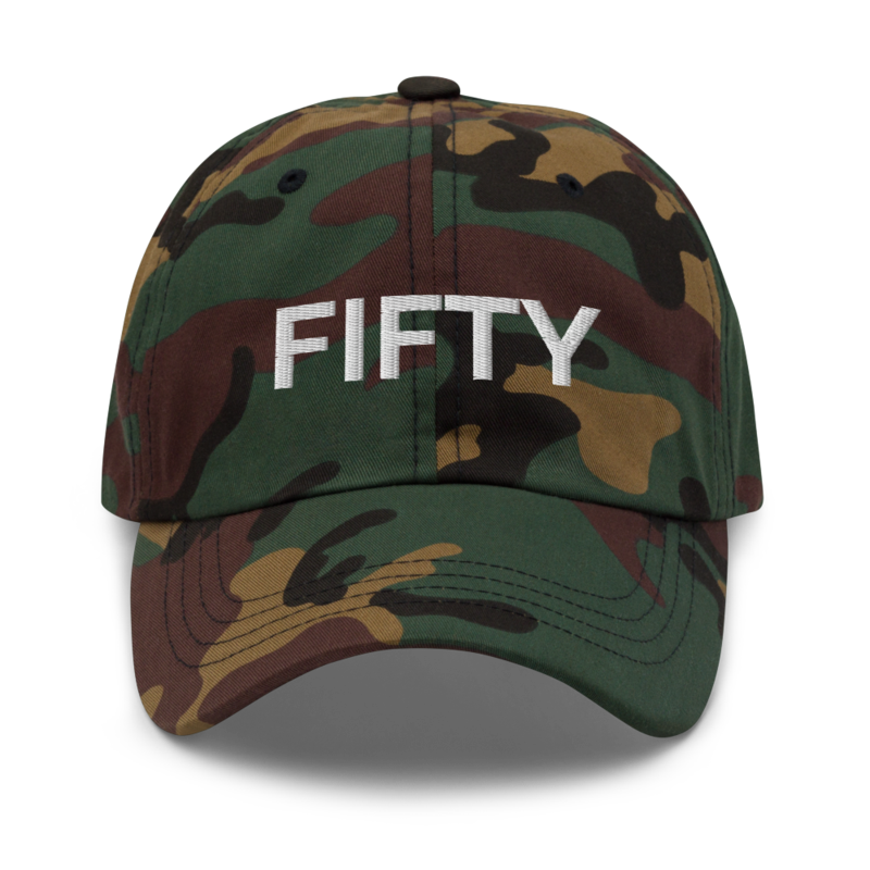 Fifty Hat - Green Camo