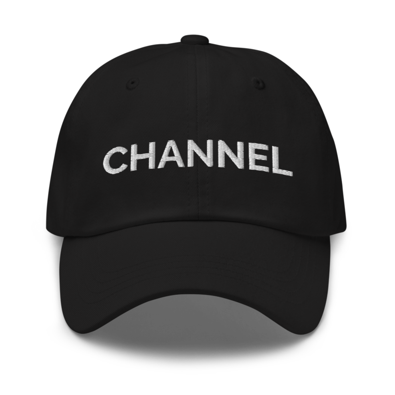 Channel Hat - Black