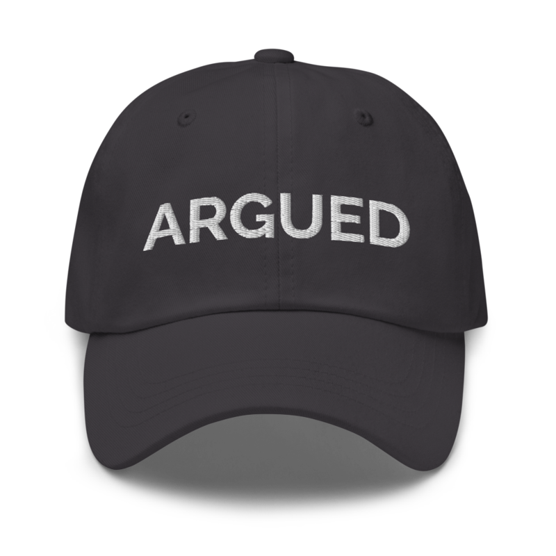Argued Hat - Dark Grey