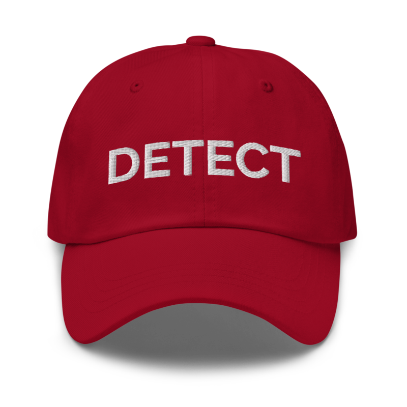 Detect Hat - Cranberry