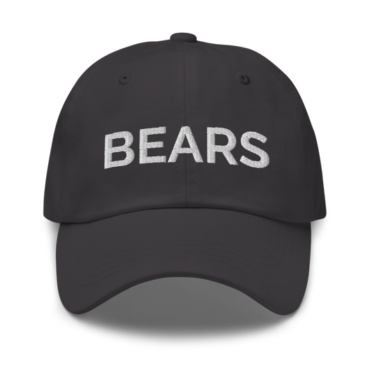 Bears Hat - Dark Grey
