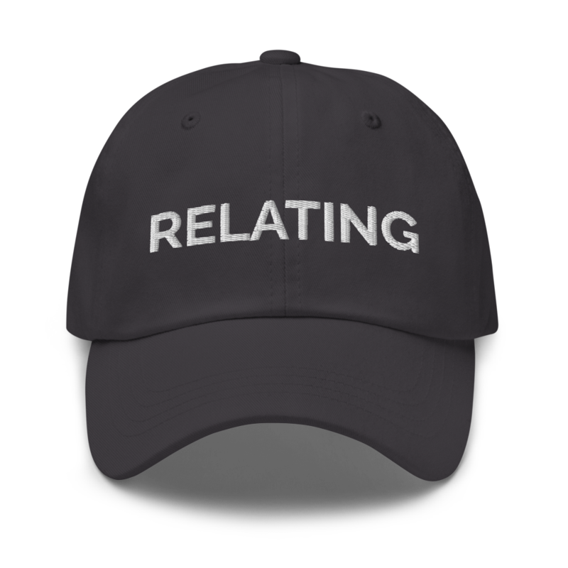 Relating Hat - Dark Grey