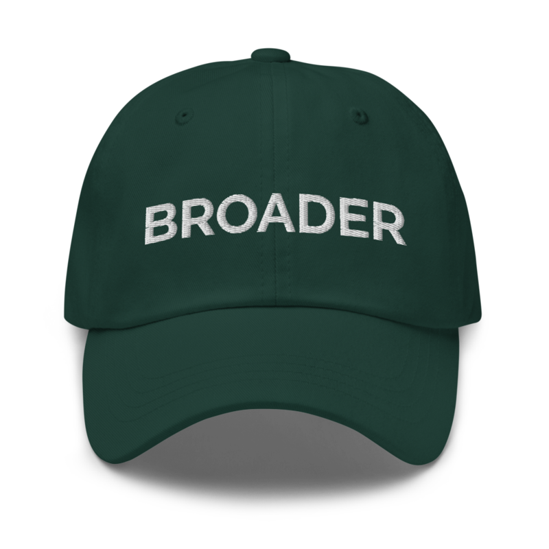 Broader Hat - Spruce