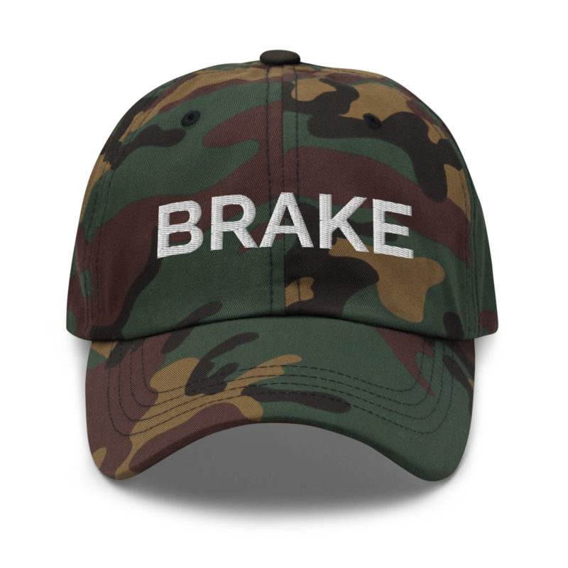 Brake Hat - Green Camo