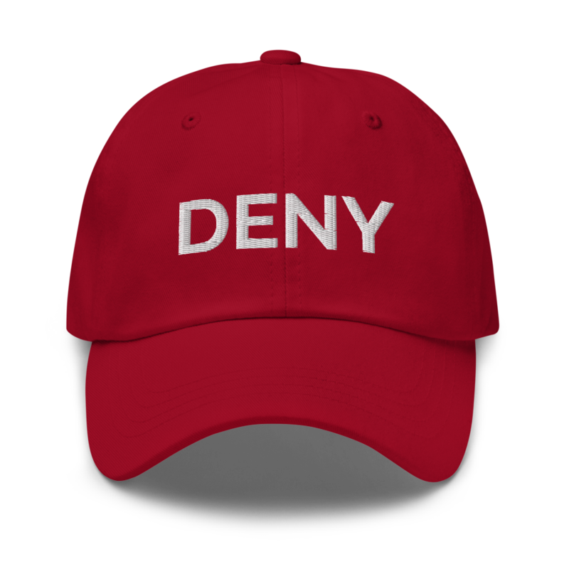 Deny Hat - Cranberry