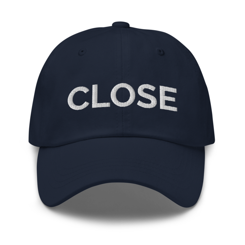 Close Hat - Navy