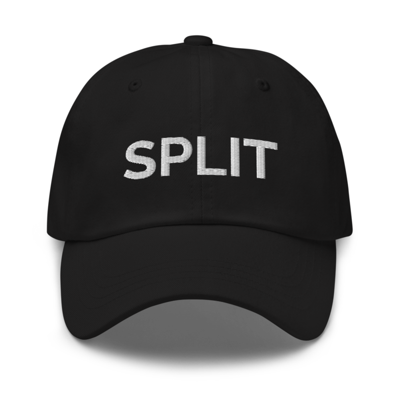 Split Hat - Black