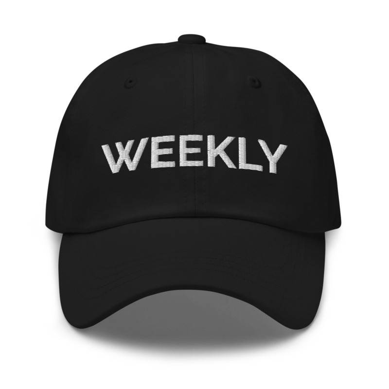 Weekly Hat - Black