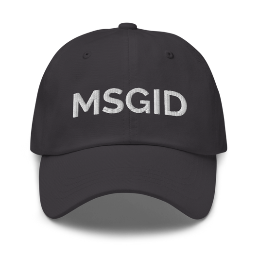 Msgid Hat - Dark Grey