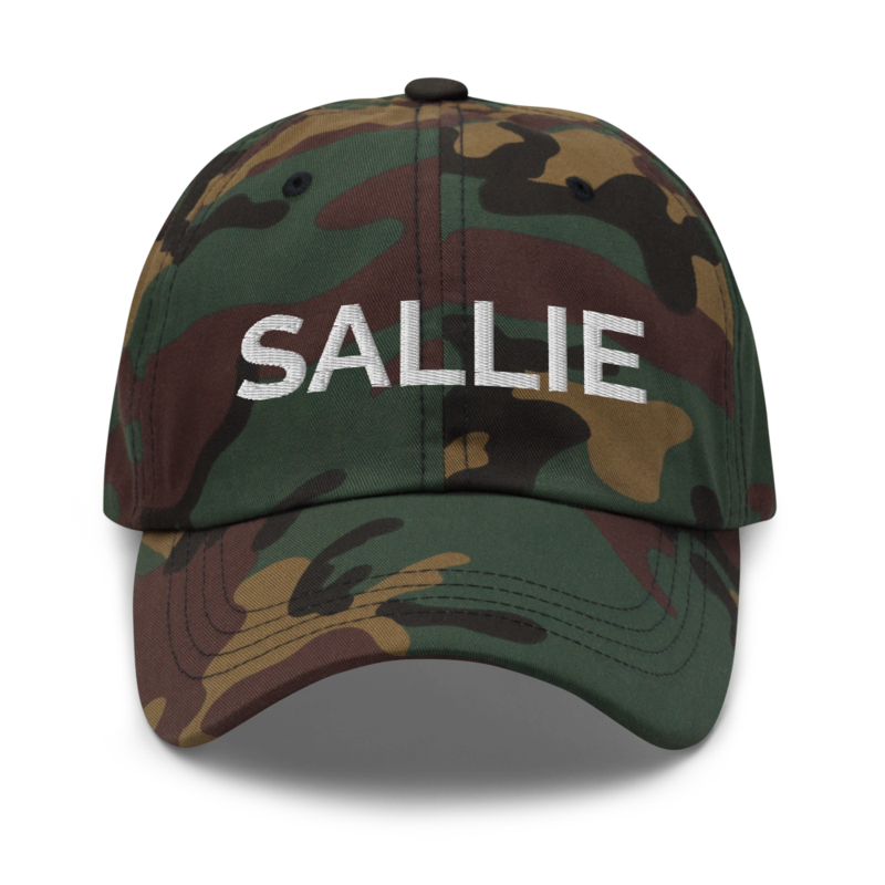 Sallie Hat - Green Camo