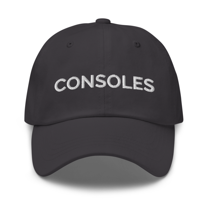 Consoles Hat - Dark Grey