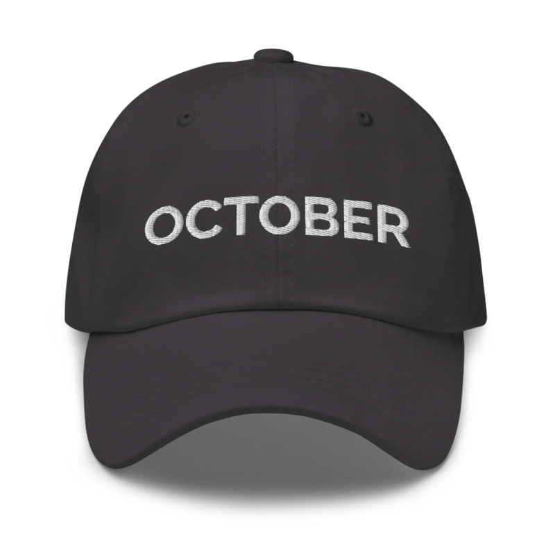 October Hat - Dark Grey