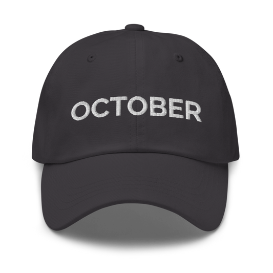 October Hat - Dark Grey