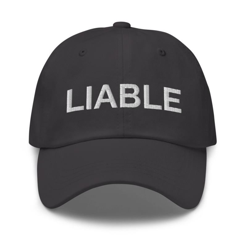 Liable Hat - Dark Grey