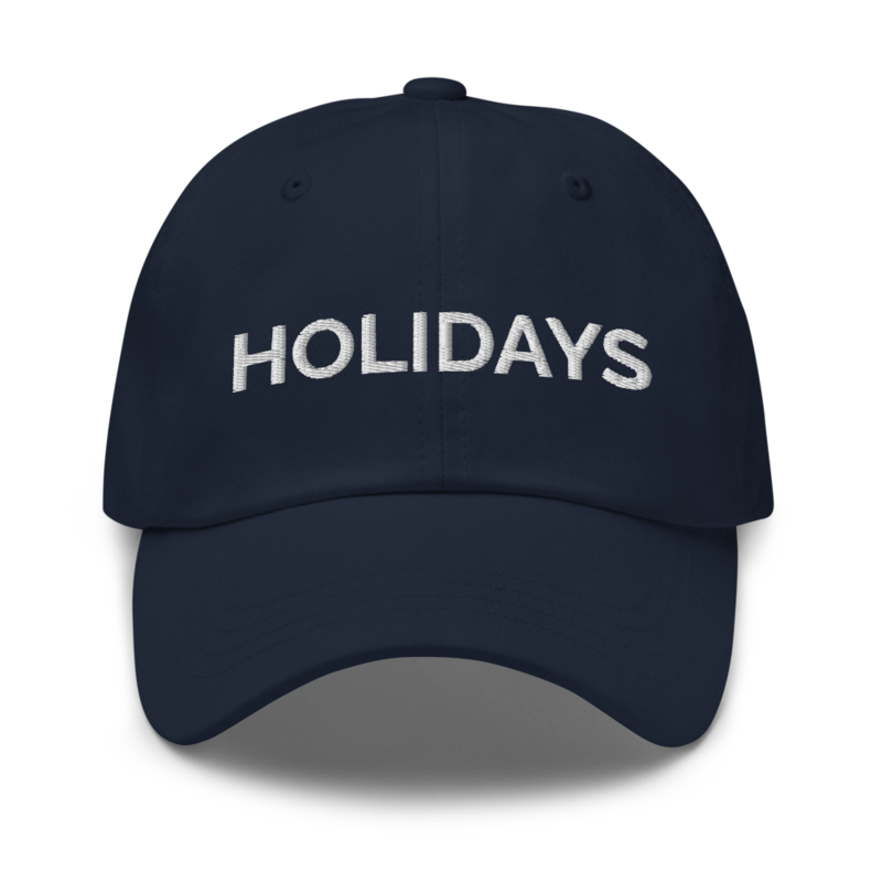 Holidays Hat - Navy