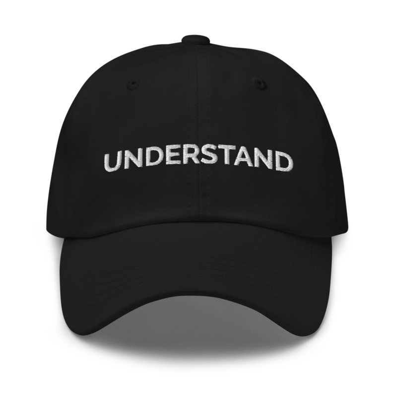 Understand Hat - Black