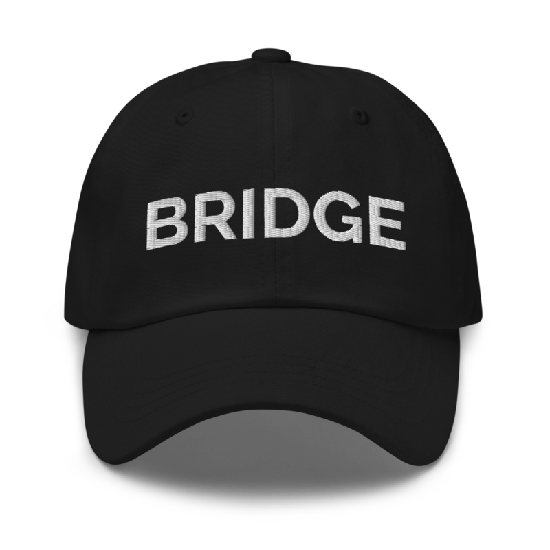 Bridge Hat - Black