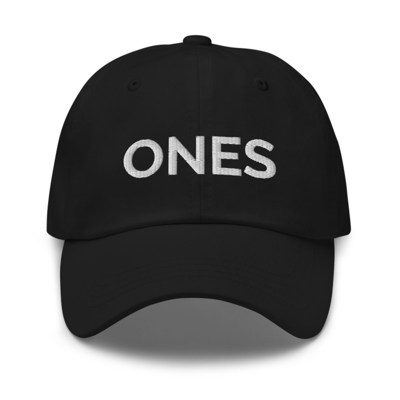 Ones Hat - Black