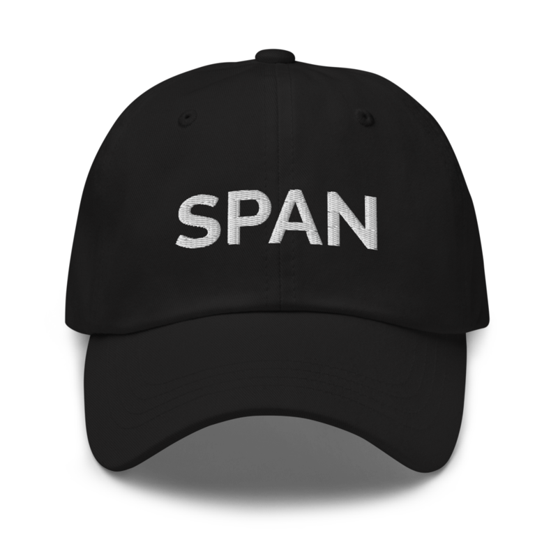 Span Hat - Black