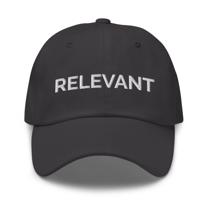 Relevant Hat - Dark Grey