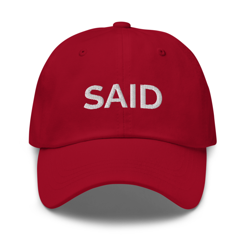 Said Hat - Cranberry