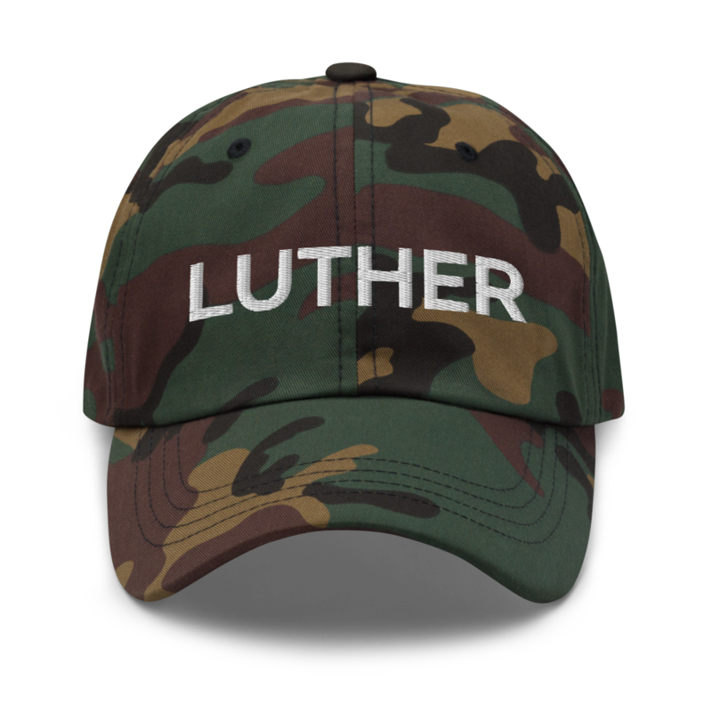 Luther Hat - Green Camo