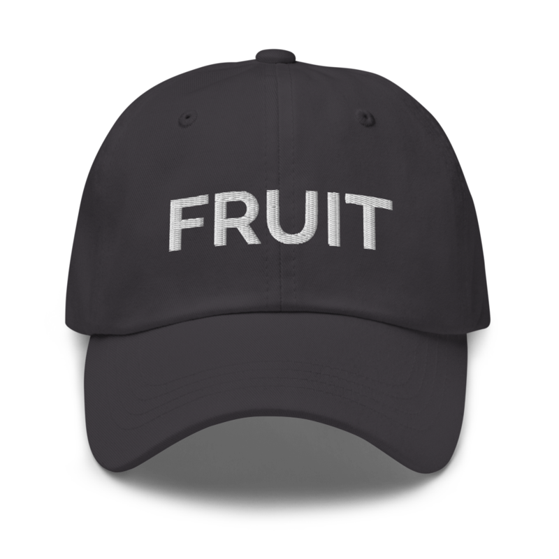 Fruit Hat - Dark Grey