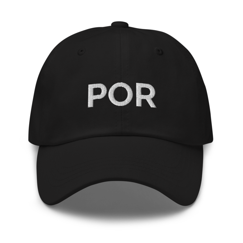 Por Hat - Black