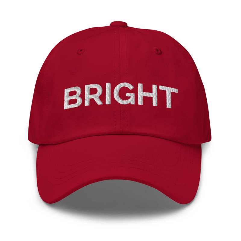 Bright Hat - Cranberry