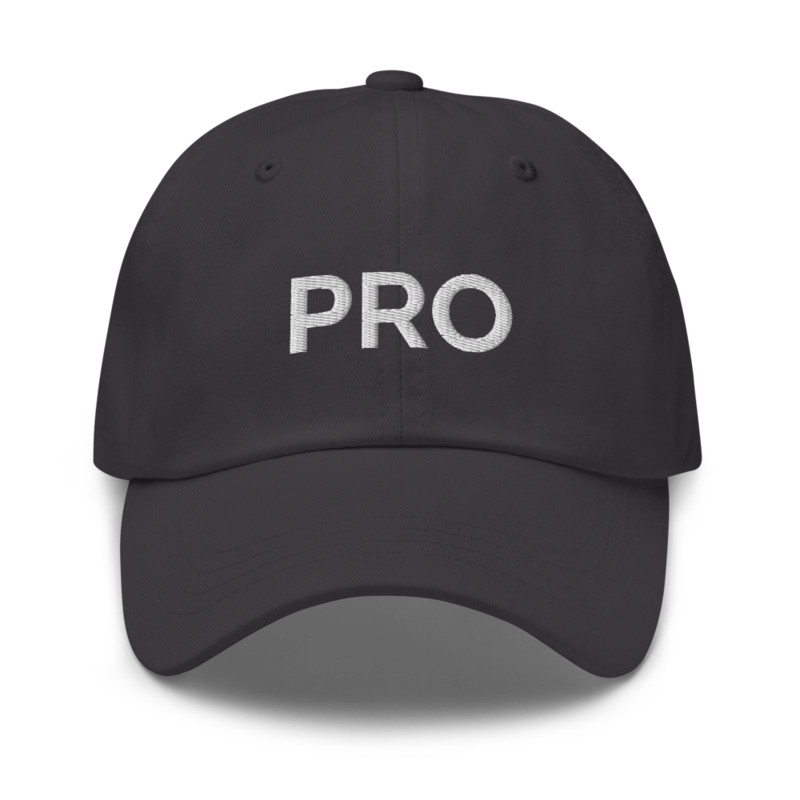 Pro Hat - Dark Grey