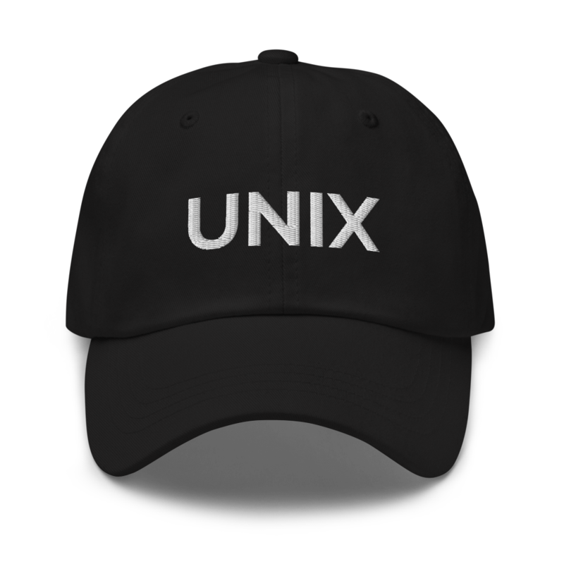 Unix Hat - Black