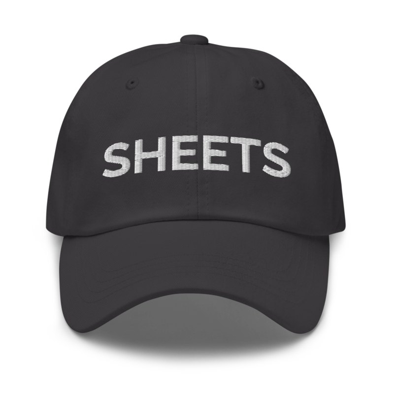Sheets Hat - Dark Grey