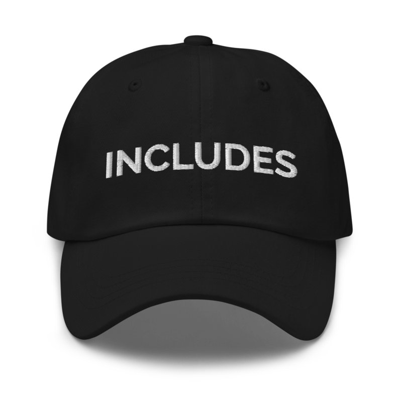 Includes Hat - Black