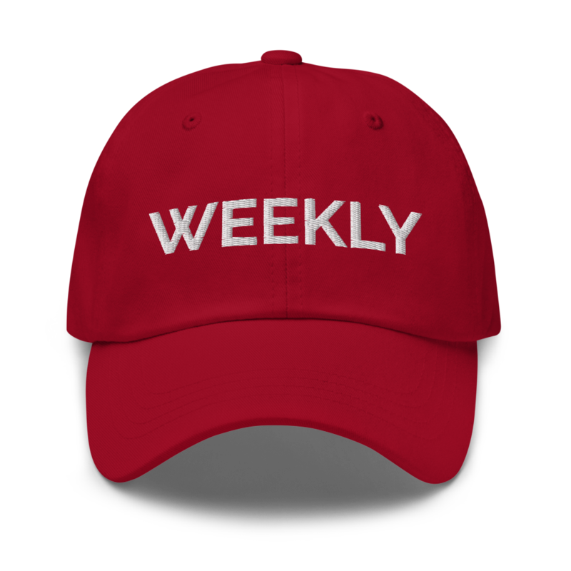 Weekly Hat - Cranberry