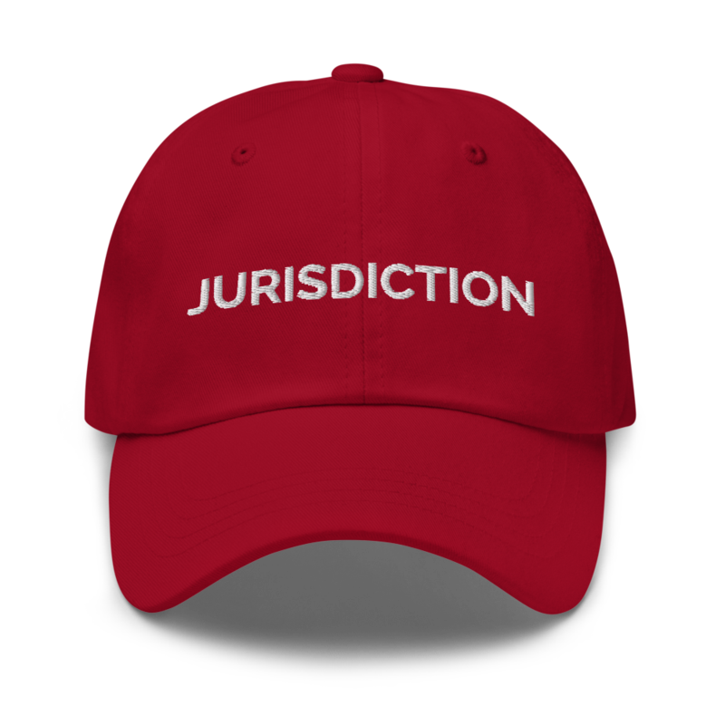 Jurisdiction Hat - Cranberry